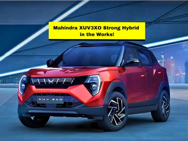 Mahindra XUV 3XO 2025 front view showcasing bold new design and LED headlamps