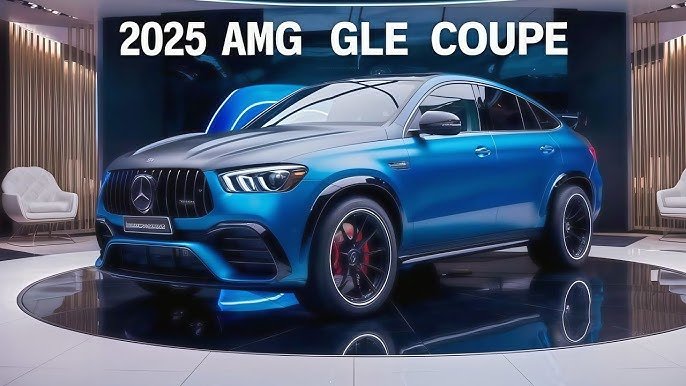 Front view of Mercedes-Benz AMG GLE 2025 with signature AMG grille and LED headlamps