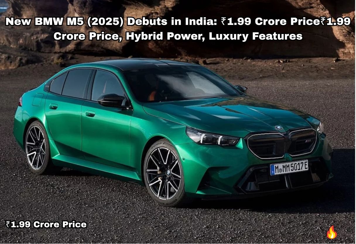 New BMW M5